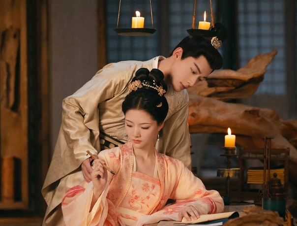 The main couple of the movie Cam Tu An Ninh. Photo: Producer.