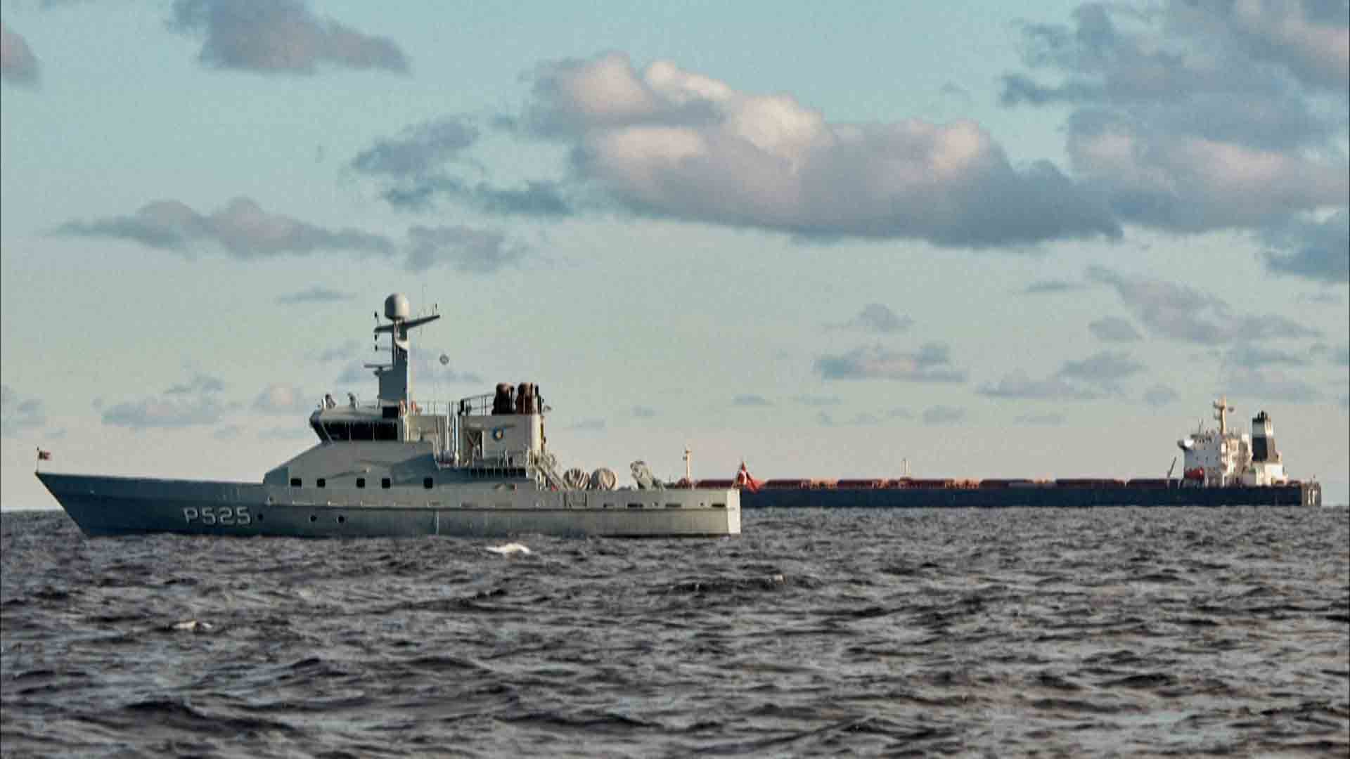 The main suspect in the mysterious cable break near Nord Stream - the Yi Peng 3 ship. Photo: AFP