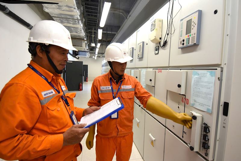 EVNHANOI successfully completed the task of ensuring absolutely safe, continuous and stable electricity for the 8th session of the 15th National Assembly. Photo: Viet Anh.