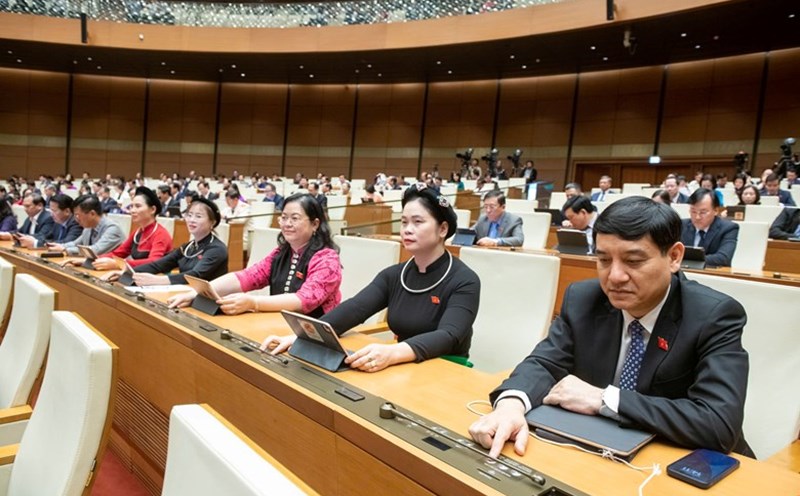 The National Assembly agreed to continue implementing the investment policy for the Ninh Thuan nuclear power project. Photo: Pham Thang