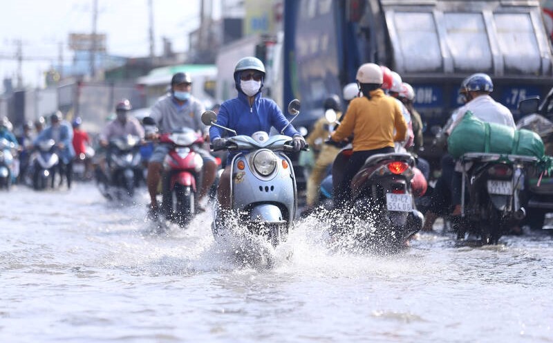 In the coming days, the Southern region will have unseasonal rain. Illustration photo: Thanh Vu