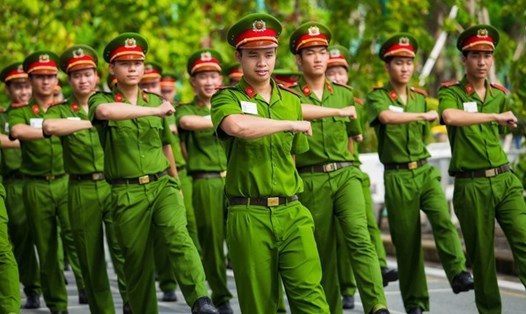 Sinh viên tốt nghiệp đại học, muốn tiếp tục theo học văn bằng 2 tại các trường Công an nhân dân cần đảm bảo đủ các tiêu chuẩn theo quy định. Ảnh: Bộ Công an