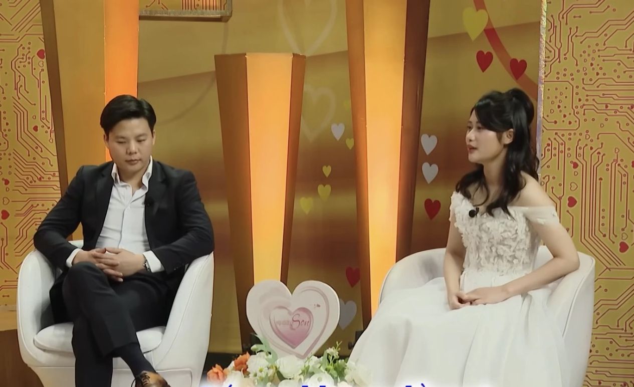 The couple at the show "Newlyweds". Photo: Producer.