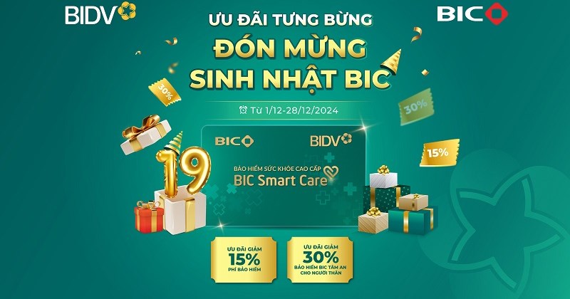 Bic Insurance 15% discount on premium health insurance BIC Smart Care to celebrate ...