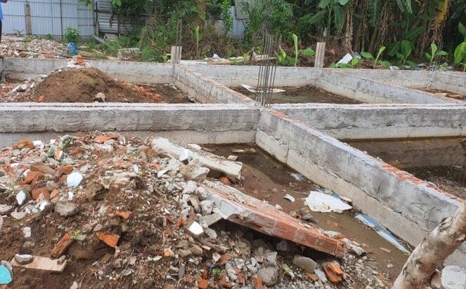 Khu đất liên quan đến việc 3 người dân tố cáo Chủ tịch UBND thành phố Bạc Liêu. Ảnh: Nhật Hồ