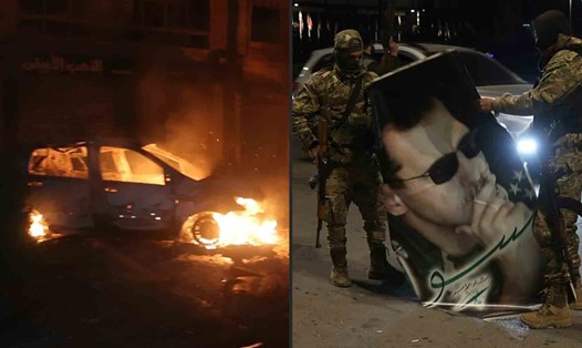 Phe nổi dậy đã tiến vào Aleppo, Syria. Ảnh: AFP