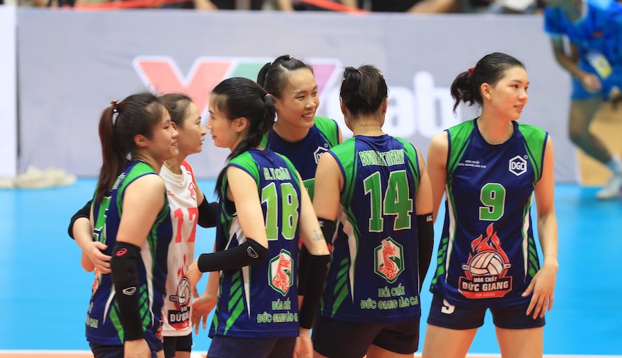Phase 2 of the 2024 National Volleyball Championship - women's category starts on November 7. Photo: VFV