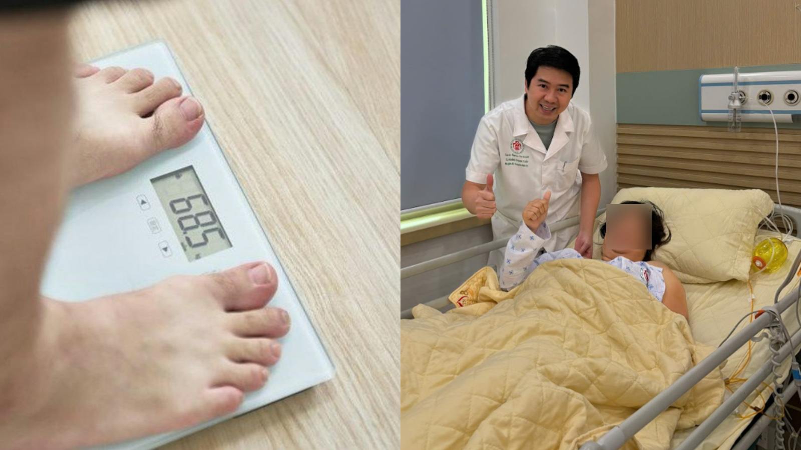 Woman successfully lost weight after surgery. Photo: Character provided