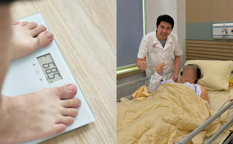 Woman successfully lost weight after surgery. Photo: Character provided