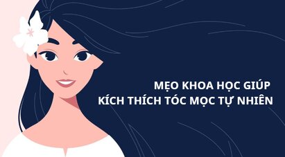 Scientific methods help you stimulate healthy natural hair growth.