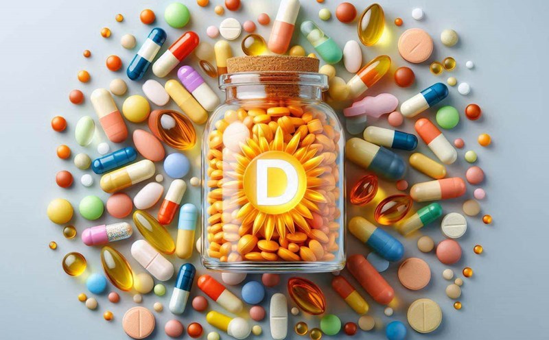 Vitamin D is a fat-soluble vitamin stored in the body. Photo - AI: Ngoc Thuy