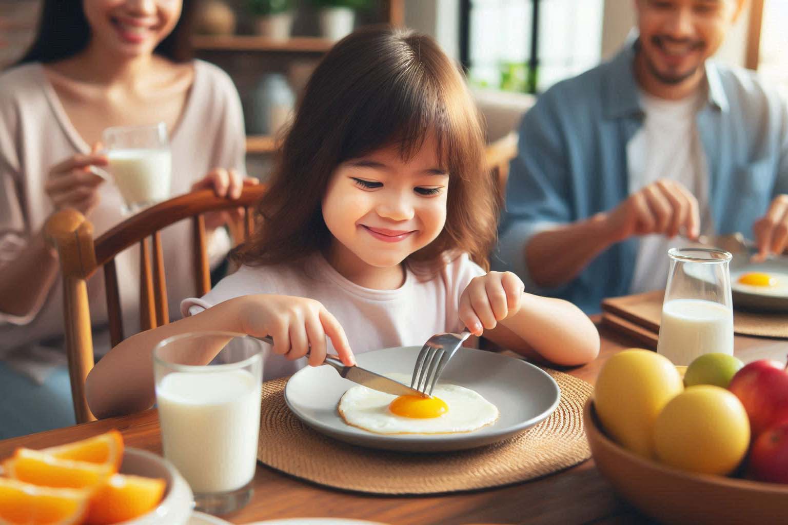 Eggs are rich in high-quality protein, which is important for muscle development, tissue repair and growth, but it does not determine whether you can increase your height or not. Photo - AI: Ngoc Thuy