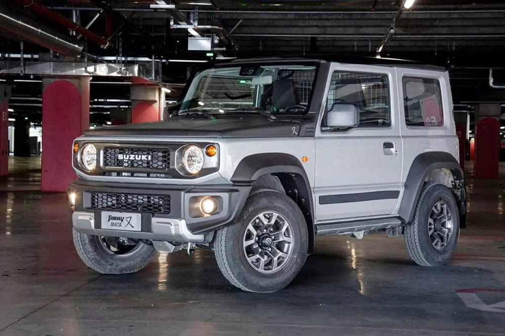 Suzuki Jinmny Mata is limited to 150 units in the Italian market. Photo: Suzuki