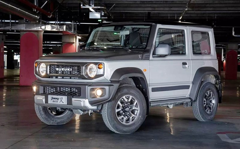 Suzuki Jinmny Mata is limited to 150 units in the Italian market. Photo: Suzuki