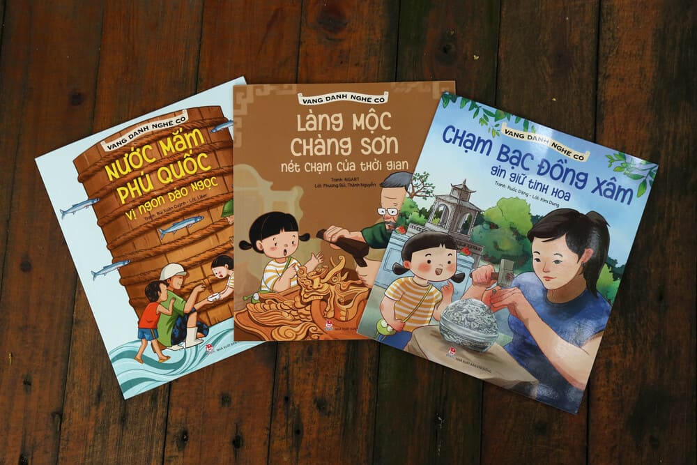 The comic book series "Vang danh gia co gia" has officially been released to Vietnamese readers. Photo: Publishing House