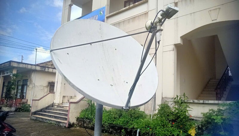 The monitoring station measured the heaviest rainfall ever in Bac Lieu province. Photo: Nhat Ho
