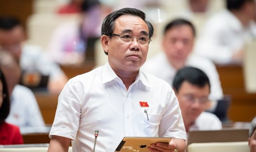 Đại biểu Lê Hữu Trí - Đoàn ĐBQH tỉnh Khánh Hòa. Ảnh: Quốc hội