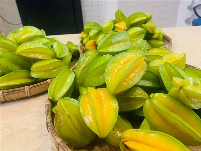 Star fruit is known for its many health benefits, especially its ability to help control blood sugar. Photo: Cao Thanh Nhan.