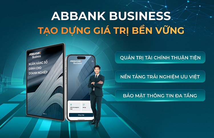 ABBANK officially launched ABBANK Business – a digital banking platform for businesses. Photo: ABBANK