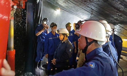 Hội giảng nghề tại Trường Cao đẳng Than - Khoáng sản Việt Nam, phân hiệu Đào tạo Hoành Bồ, TP Hạ Long, tỉnh Quảng Ninh. Ảnh: Minh Phương