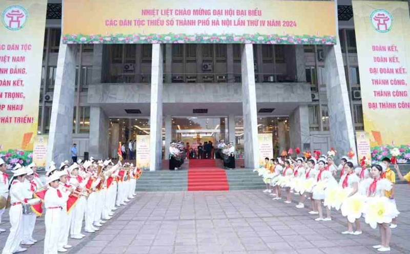The 4th Hanoi Ethnic Minority Congress (term 2024-2025). Photo: Khac Kien