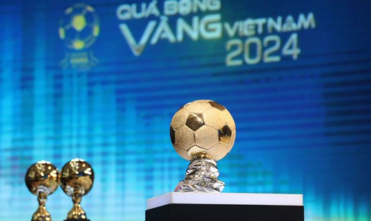 Giải thưởng Quả bóng vàng Việt Nam 2024 dự kiến sẽ được trao vào tháng 2.2025. Ảnh: Dũng Phương