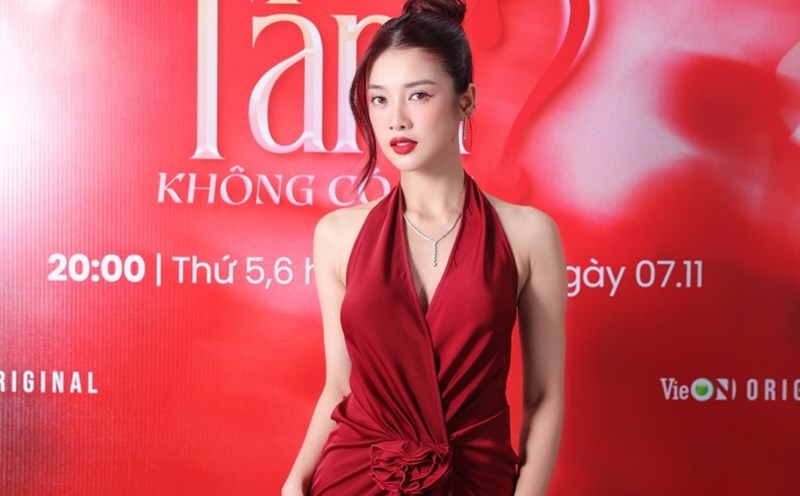 Trinh My Duyen plays in "The Third Party Is Not at Fault?". Photo: VieON.