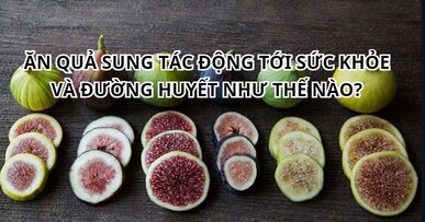 Figs are rich in nutrients and have a positive effect on blood sugar.