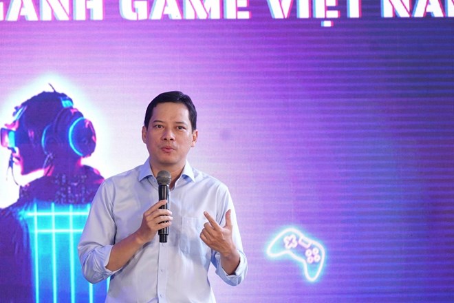 Ong Le Quang Tu Do, Cuc truong Cuc Phat thanh, Truyen hinh va Thong tin dien tu da nhieu lan nhan manh den tiem nang phat trien cua nganh game Viet Nam. Anh: Nguyen Dang