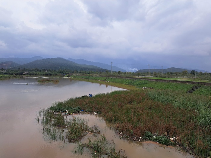 Project of main drainage route from downstream of High-tech Park canal to Hoa Lien flood drainage canal (Da Nang city) with an investment of more than 817 billion VND. Photo: Nguyen Linh