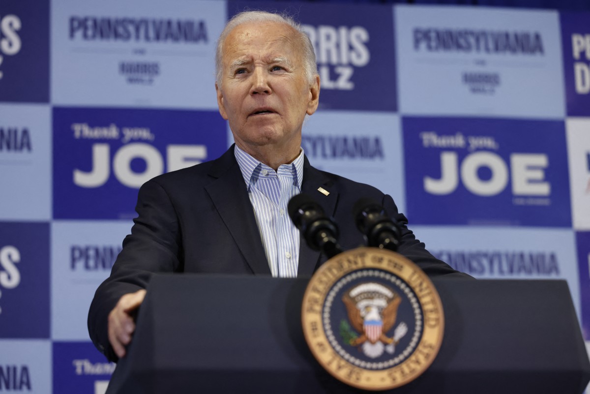 Tong thong My Joe Biden trong su kien cong khai gan nhat tai Scranton, Pennsylvania ngay 2.11. Anh: AFP 