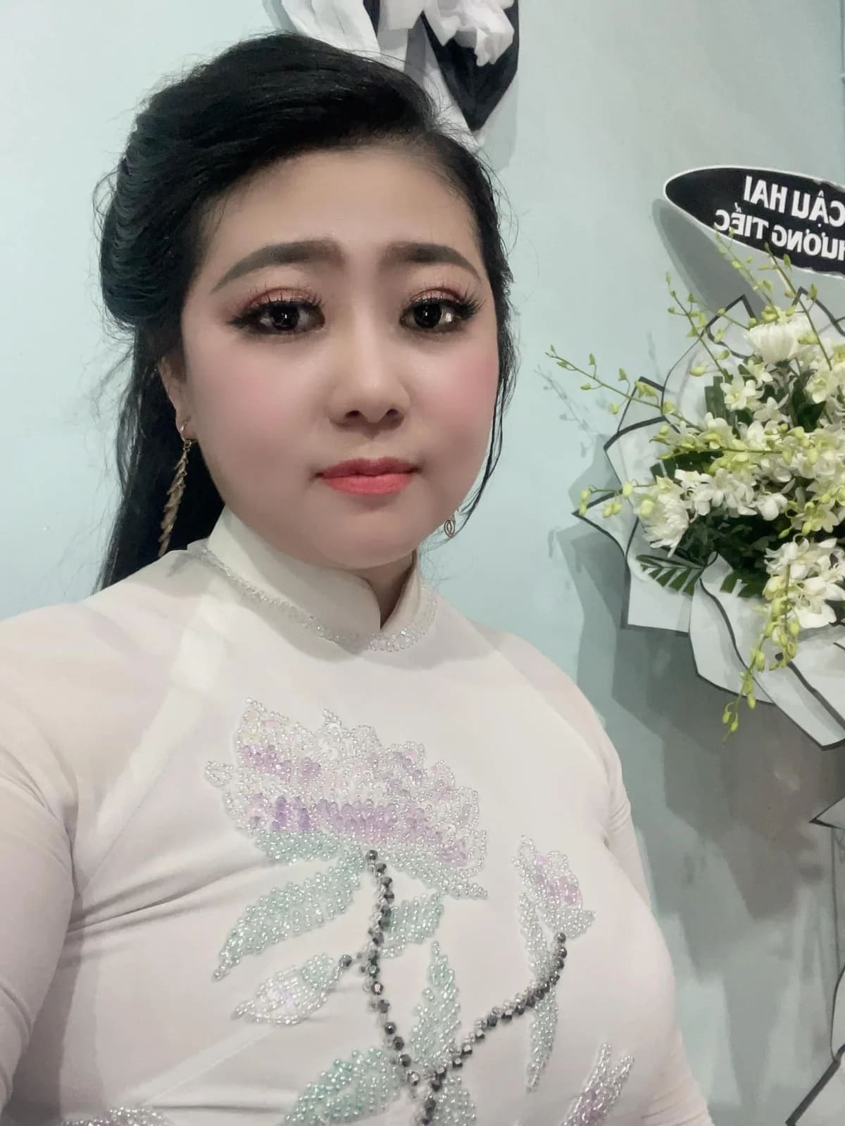 Buc anh cuoi cung cua nghe si Le Phuong tren trang ca nhan. Anh: Facebook nhan vat