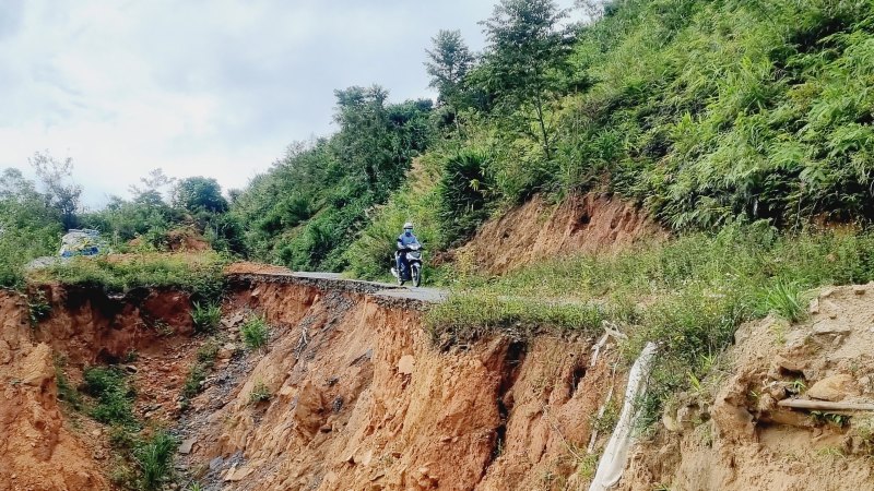 Quang Nam warns of flash floods and inundation after heavy rains from now until November 8. Photo: Nguyen Hoang