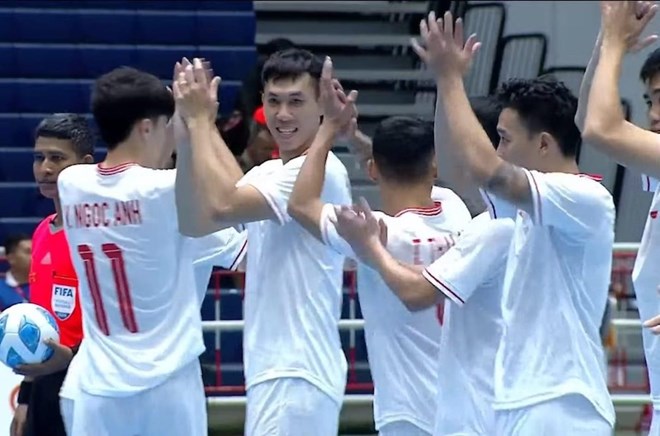 Tuyển futsal Việt Nam thắng đậm 14-0 trước Brunei ở giải Đông Nam Á