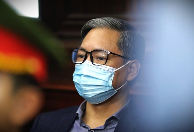 Đại gia Nguyễn Cao Trí - bị cáo trong vụ án liên quan đến bà chủ Vạn Thịnh Phát, Trương Mỹ Lan. Ảnh: Anh Tú