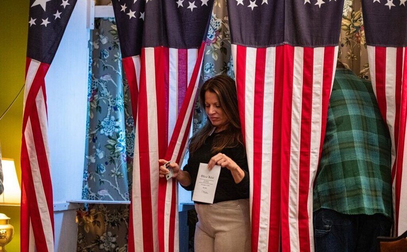 US voters cast ballots for the 2024 US presidential election on November 5. Photo: AFP