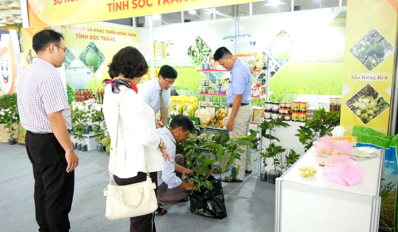 The event attracted about 400 booths. Photo: Ta Quang
