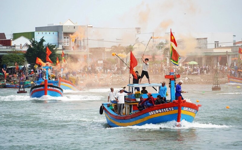 Quang Ngai is one of the localities with the largest offshore fishing fleet in the country. The whole province currently has more than 4,270 fishing vessels with about 38,000 fishermen. Photo: Ngoc Vien