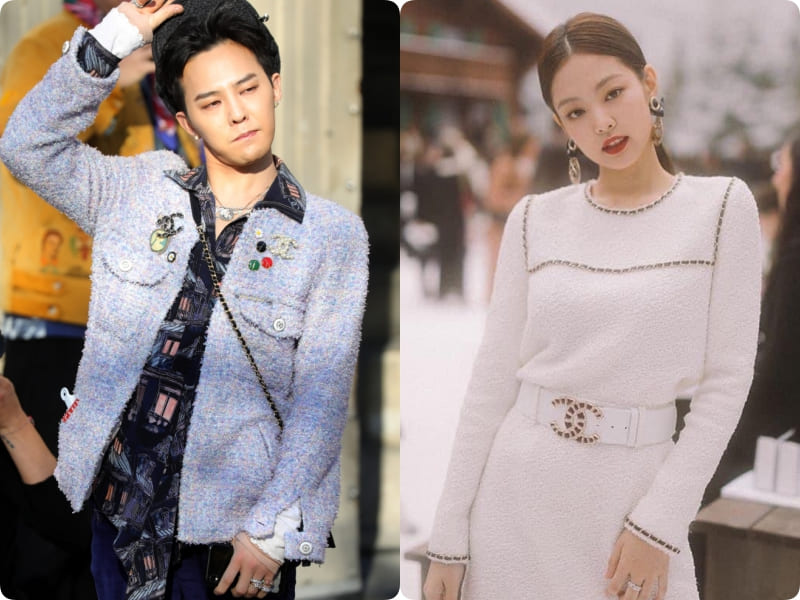 G-Dragon va Jennie luon duoc Chanel uu ai. Anh: Instagram