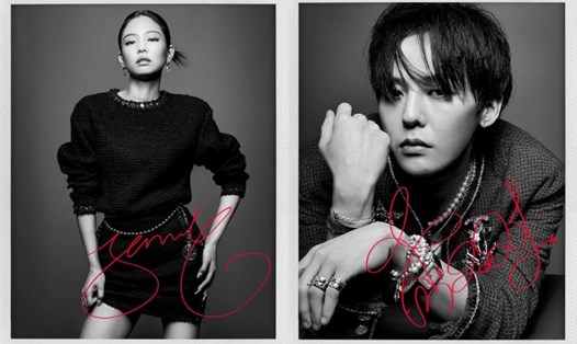 Jennie và G-Dragon là những ngôi sao có tầm ảnh hưởng lớn trong lĩnh vực thời trang ở Hàn Quốc. Ảnh: Chanel