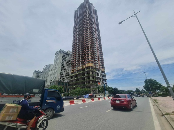 QMS Top Tower apartment project. Illustration photo: Luc Giang