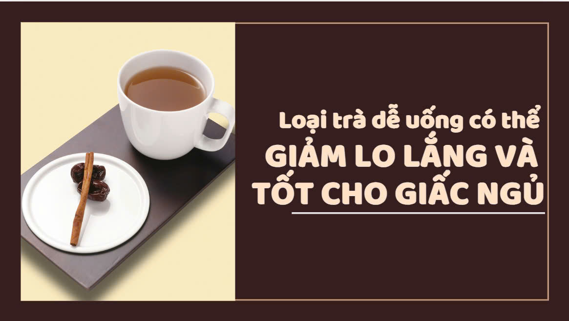 Tea that can reduce anxiety and improve sleep