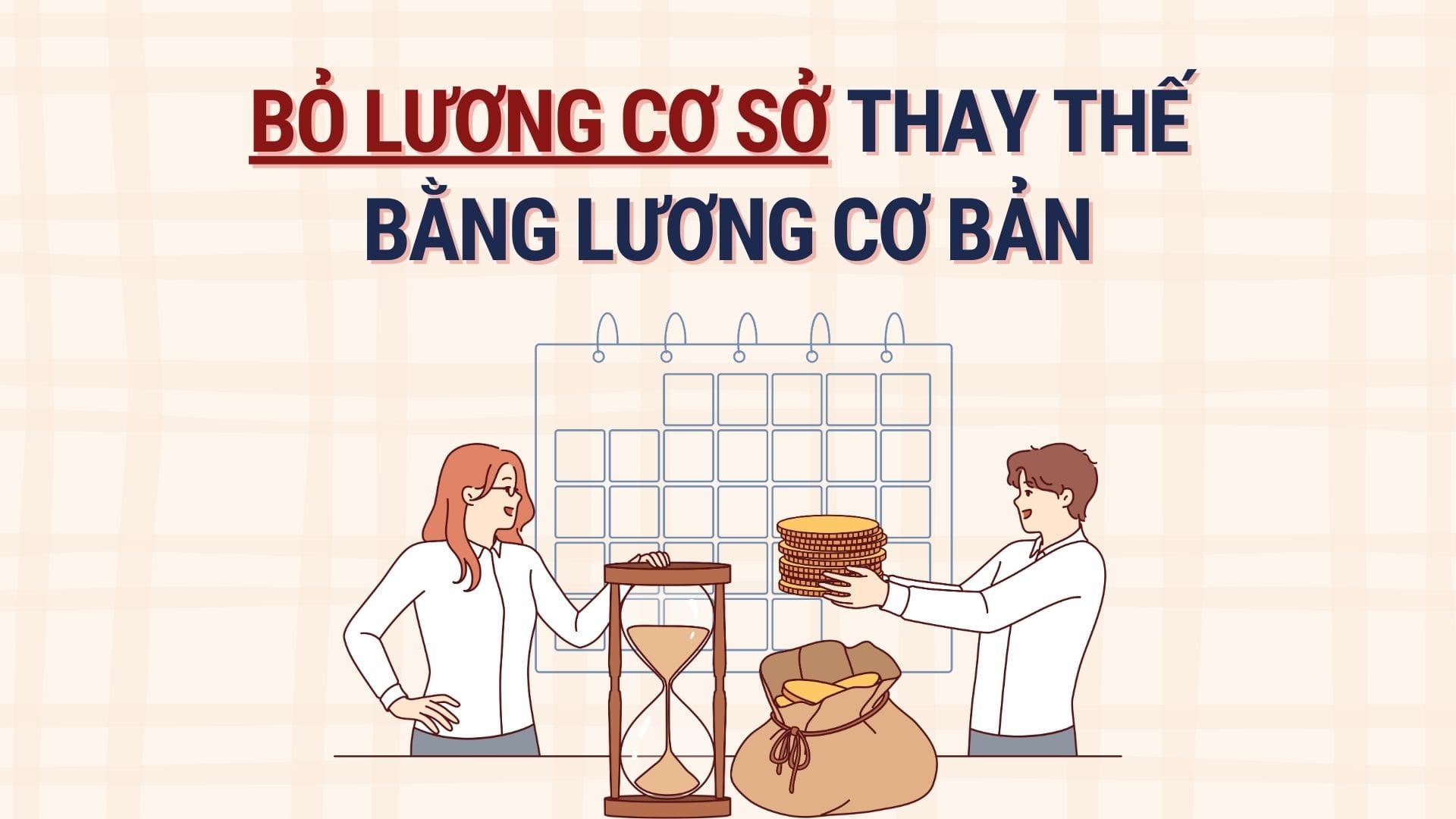 Detailed roadmap to abolish basic salary and replace it with basic salary. Graphics: Hoang Le