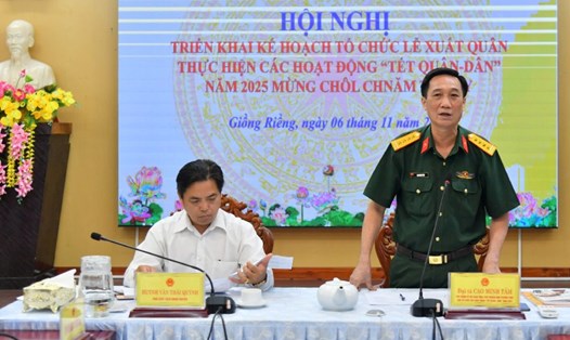 Lễ xuất quân Tết Quân dân 2025 sẽ diễn ra vào ngày 19.11.2024. Ảnh: Phương Vũ