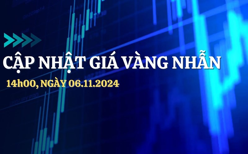 Gold ring prices fall into a series of consecutive declines. Photo: Minh Bao.