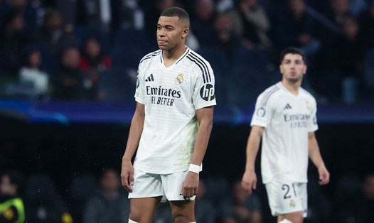 Mbappe đều không ghi bàn trong 2 trận thua đau của Real Madrid. Ảnh: AFP