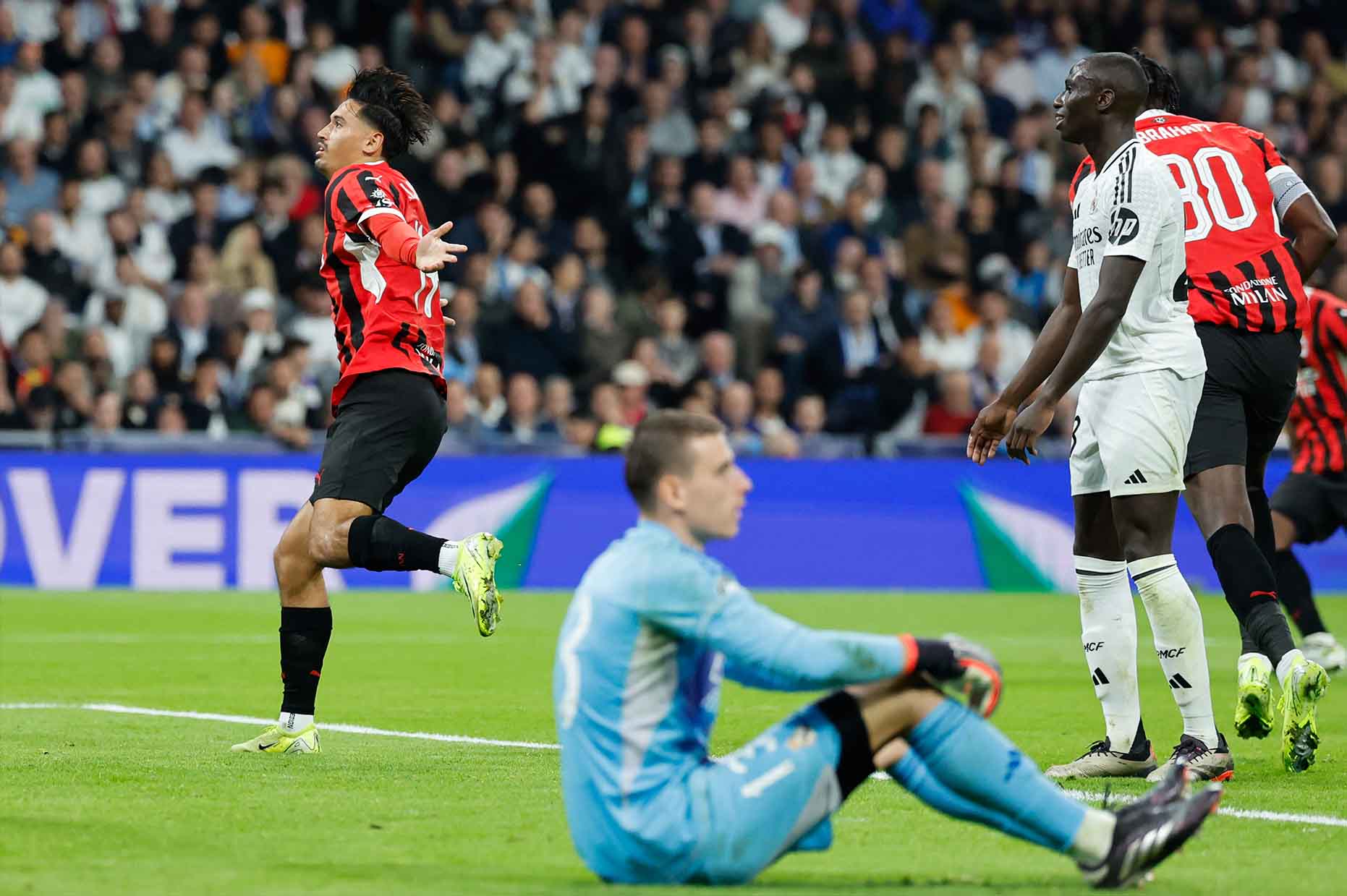 Real Madrid da bi danh up tai Bernabeu. Anh: AFP