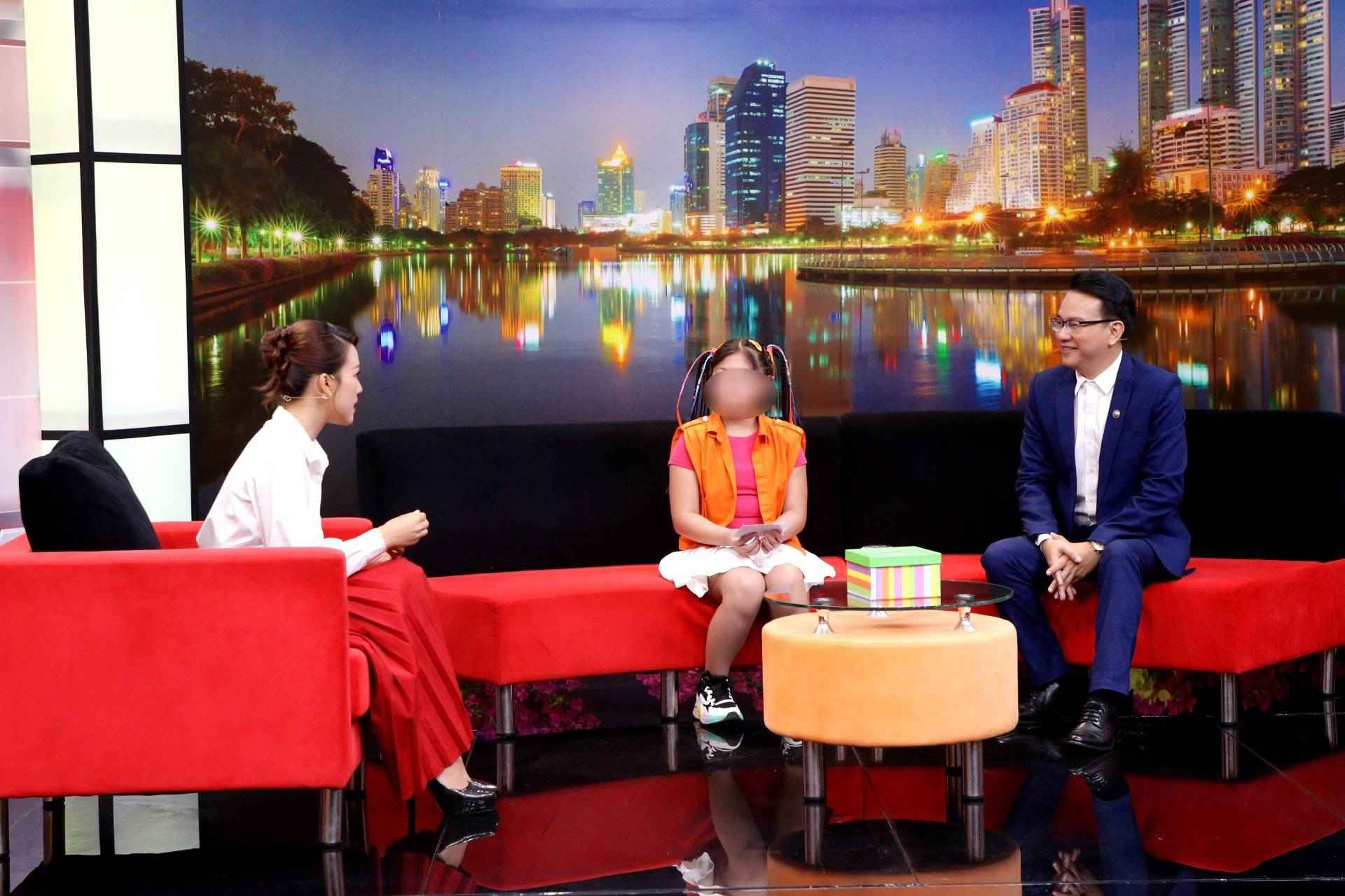 Actress Tieu Phuong's daughter at "What I Want to Say". Photo: Producer.