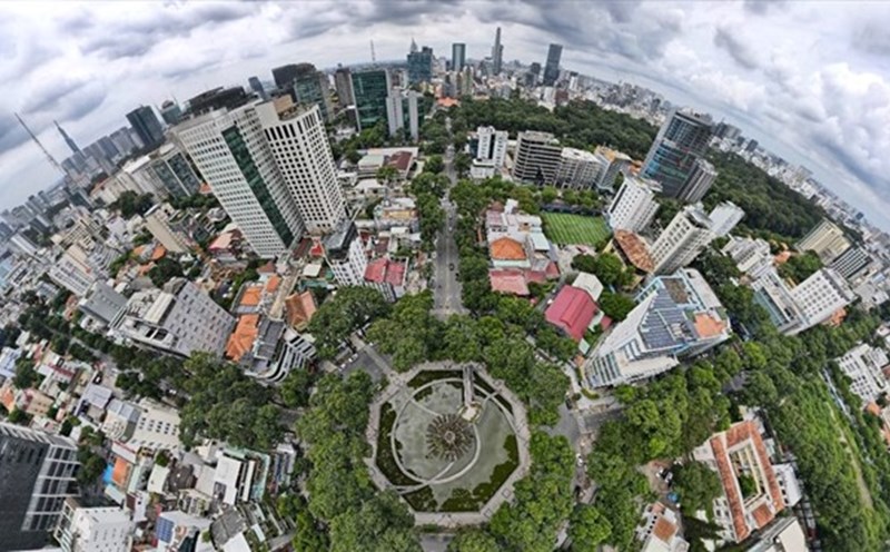 Ho Chi Minh City will merge 80 wards in 10 districts into 38 wards. Photo: Anh Tu