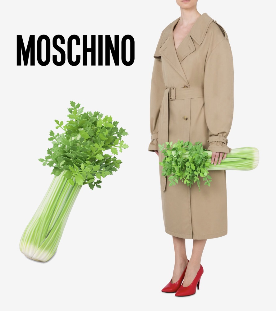 Tui xach can tay cua hang Moschino. Anh: Moschino